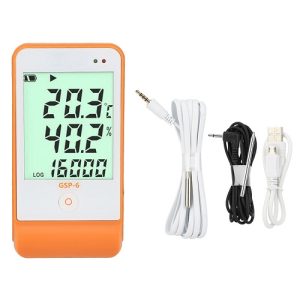 Nhiệt ẩm kế tự ghi Elitech GSP-6 (Ghi 16000 điểm)